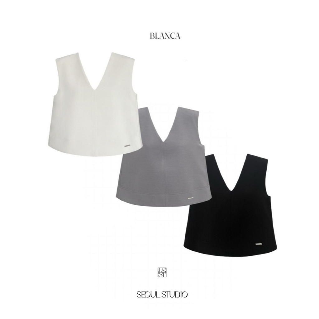 BLANCA TOP By Seoulstudio