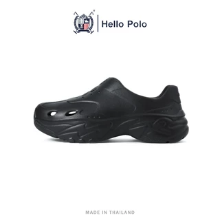 Hello Polo รองเท้าแบบสวม รองเท้าแฟชั่นลําลอง สําหรับผู้ชาย เบาสบาย พื้นหนา กันลื่น แบบกันน้ำ ทนต่อการสึกหรอ ลำลองHP8044