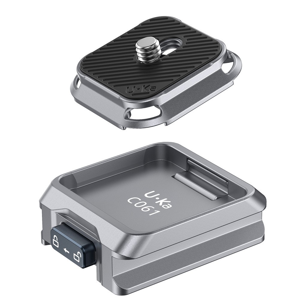 Ulanzi C061 Uka Quick Release Kit for Stabilizer เพลทกล้องปลดเร็ว สำหรับไม้กันสั่น DJI RS Series