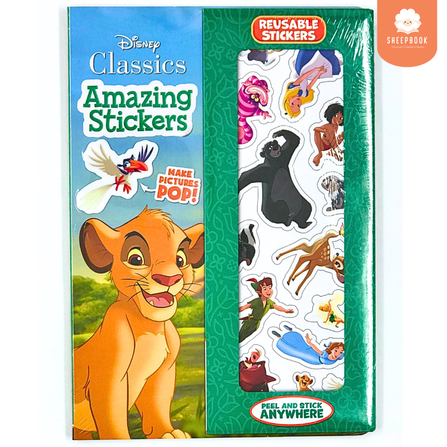 หนังสือกิจกรรม Disney Classics: Amazing Stickers F1F6
