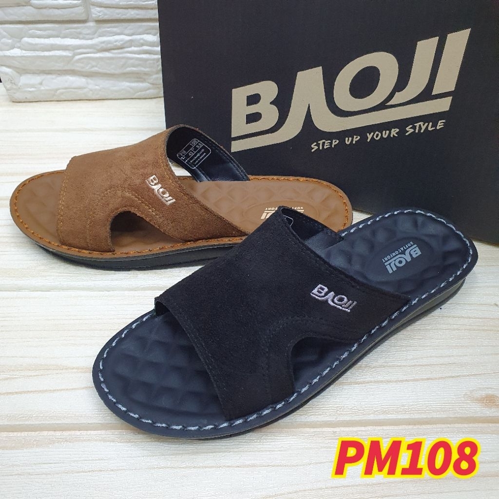 Baoji PM108 รองเท้าแตะสวมชาย ไซส์ 40-44