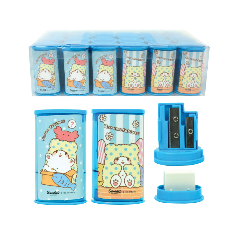 Mt กบเหลาดินสอ ลายลิขสิทธิ์แท้ กบเหลา 2in1 พร้อมยางลบในตัว กบเหลา 2 ช่อง ลายการ์ตูน 1 อัน - รูปที่ 2