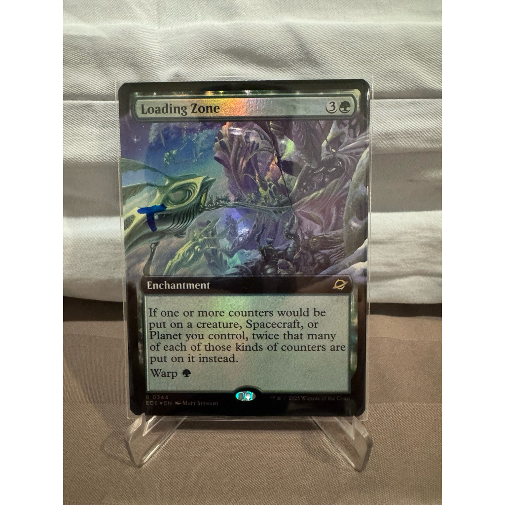 MTG Edge of Eternities Variants Foil: Loading Zone (0344 - Extended Art)