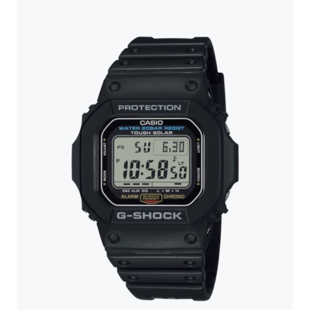 นาฬิกาข้อมือ Casio G-Shock Tough Solar รุ่น G-5600UE-1 ของแท้ รับประกัน1ปี