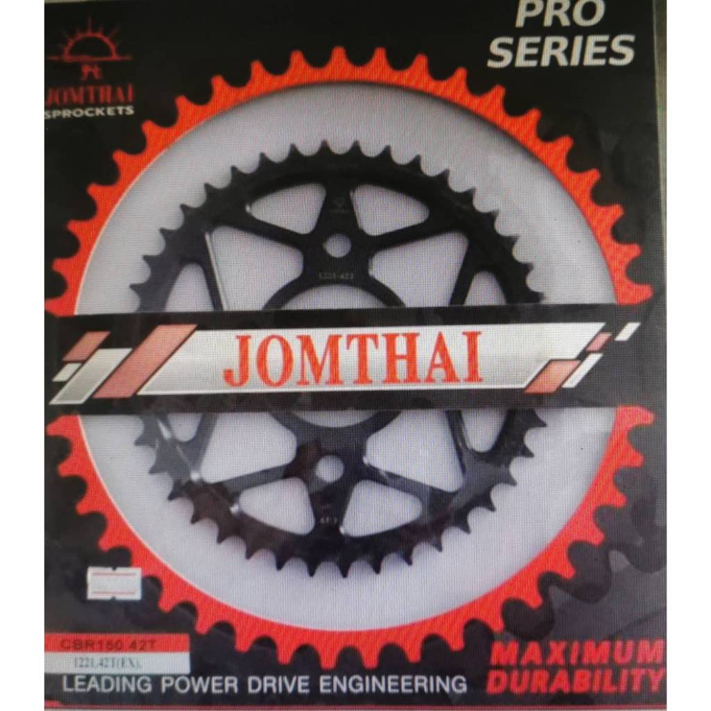 สเตอร์หลัง JOMTHAI CBR150 42T Rear sprocket jomthai cbr150 42T