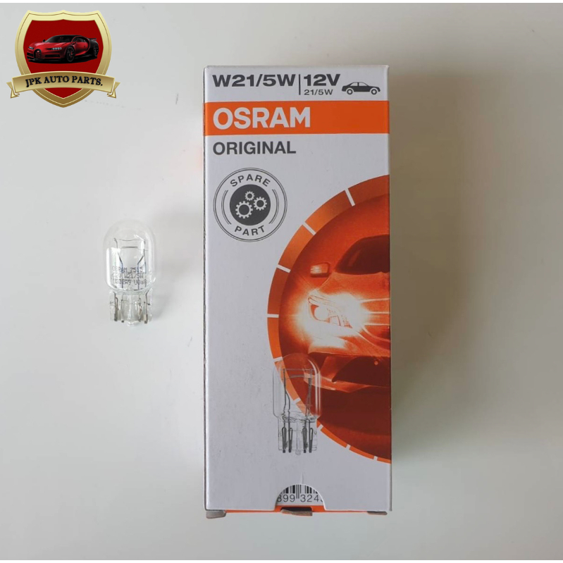 หลอดไฟเสียบ T20 12V 2ไส้ #7515 ยี่ห้อOSRAM ดวงละ60-