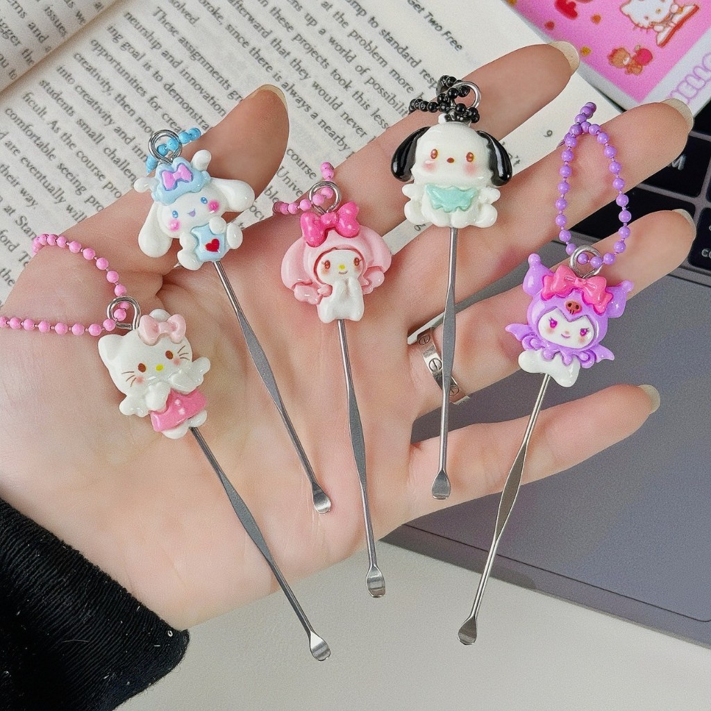 ที่แคะหูขนาดพกพา ลายการ์ตูนน่ารัก Mini Ear Cleaner พกพาง่าย ขนาด9.1ซ
