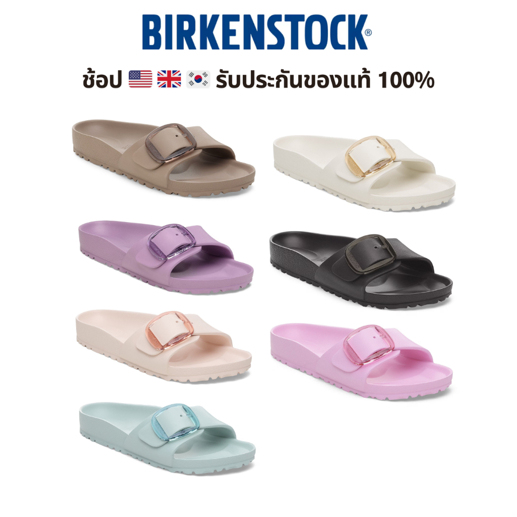 **เก็บโค้ดลดสูงสุด1,000฿**[พรีออเดอร์] รับประกันของแท้ 100 % ✅ Birkenstock Madri
