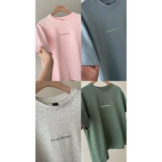 FADTHINGS : love me a little more - velvet touch cotton tee 🫰🏻🧵