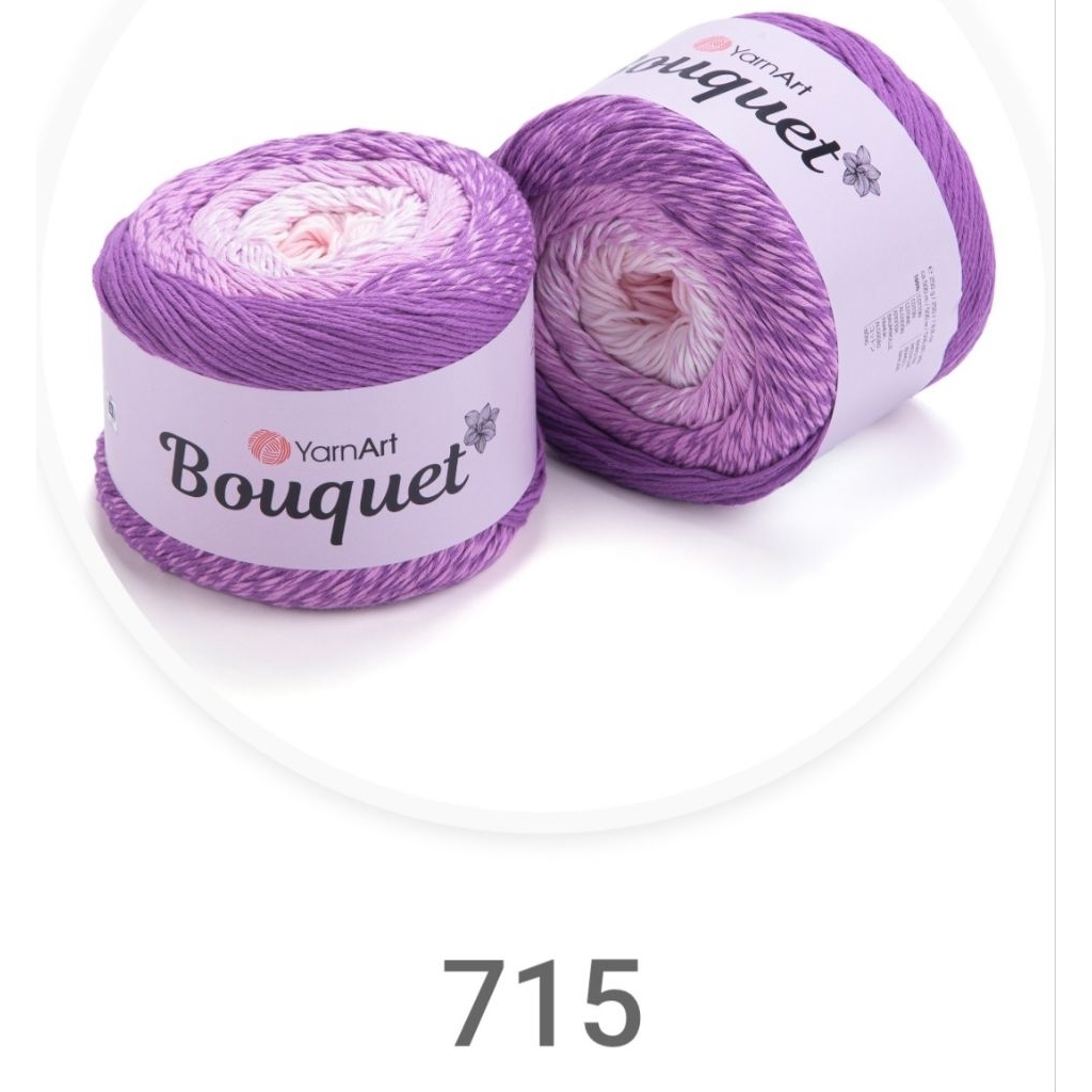 yarnartbouquetcotton100%e250g/500m