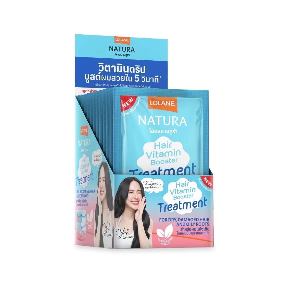 (กล่อง 12 ซอง) Lolane Hair Vitamin Booster รูปที่ 3