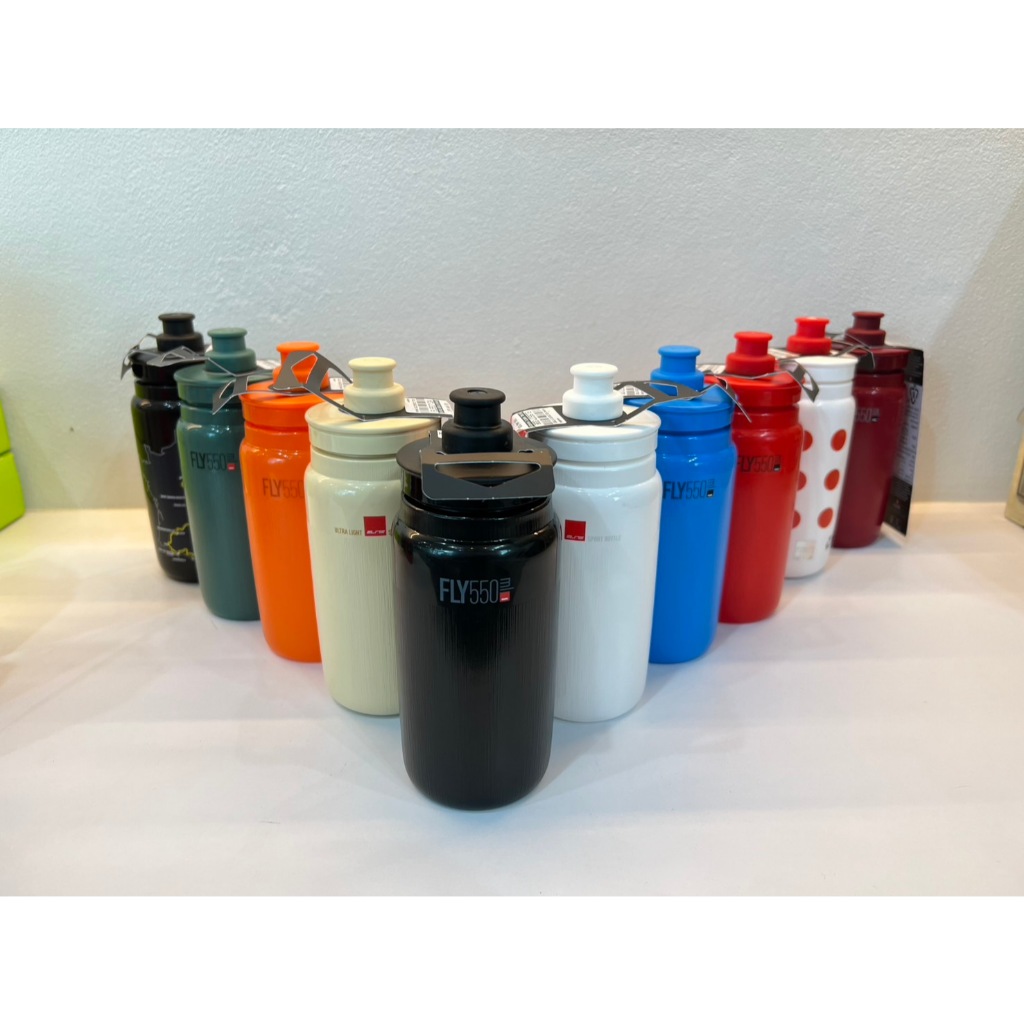 ขวดน้ำปั่นจักรยาน Elite Fly TEX 550ml และ 750ml ของแท้ 100%