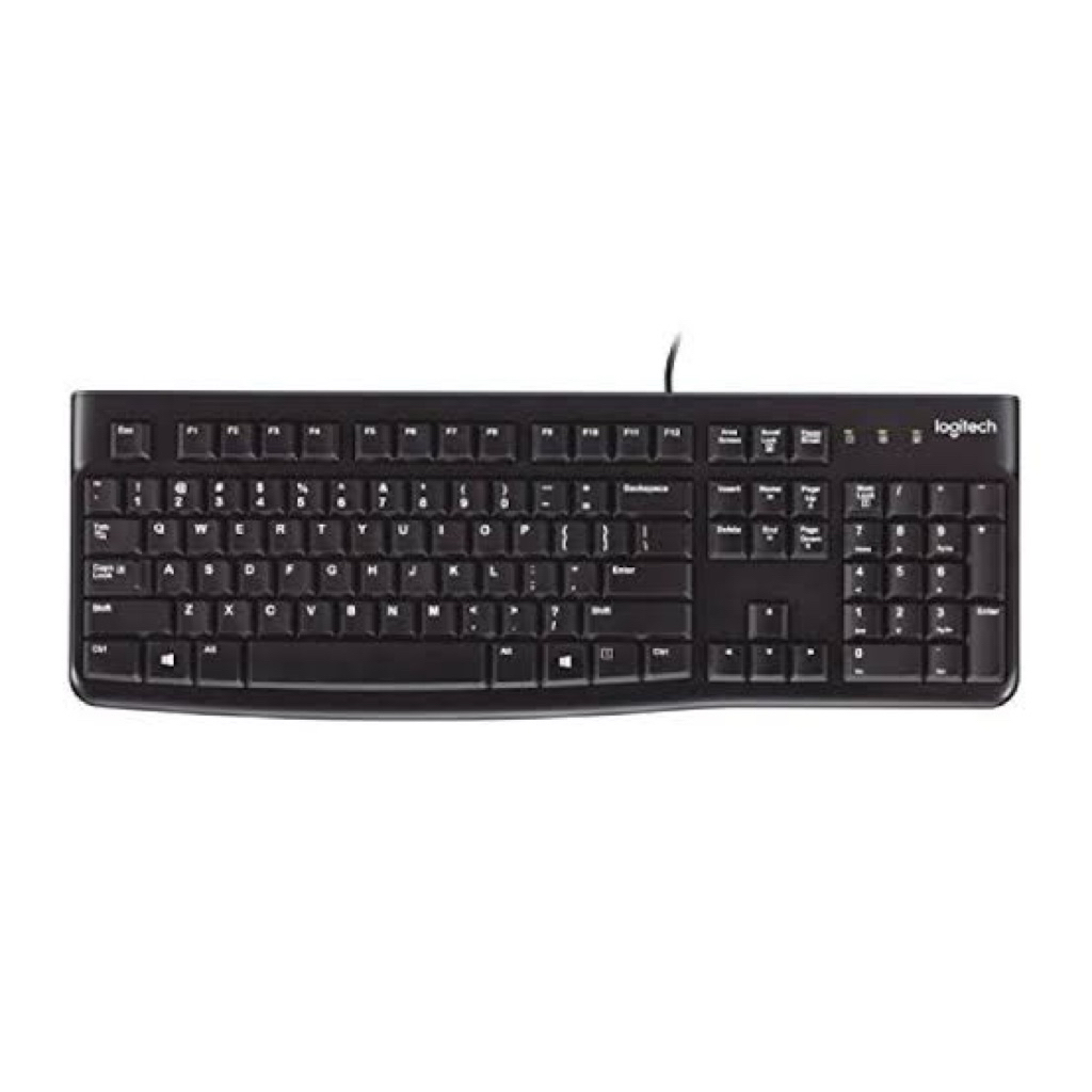 คีย์บอร์ด Logitech K120 Keyboard (EN/TH) ใช้งานได้ดี