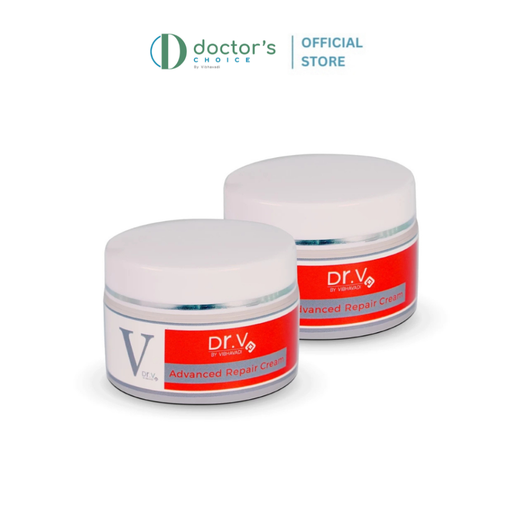 Dr. V Advanced repair cream ครีมบำรุงผิวกระจ่างใส ลดฝ้ากระและจุดด่างดำ
