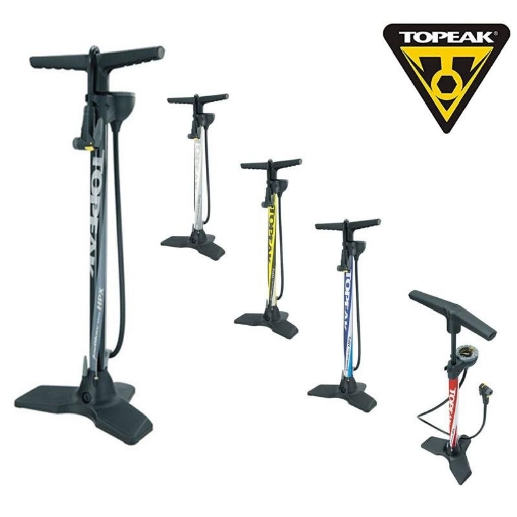 TOPEAK JOEBLOW MAX HPX / Floor Pump with Gauge 200PSI / Air Filler for Bicycles