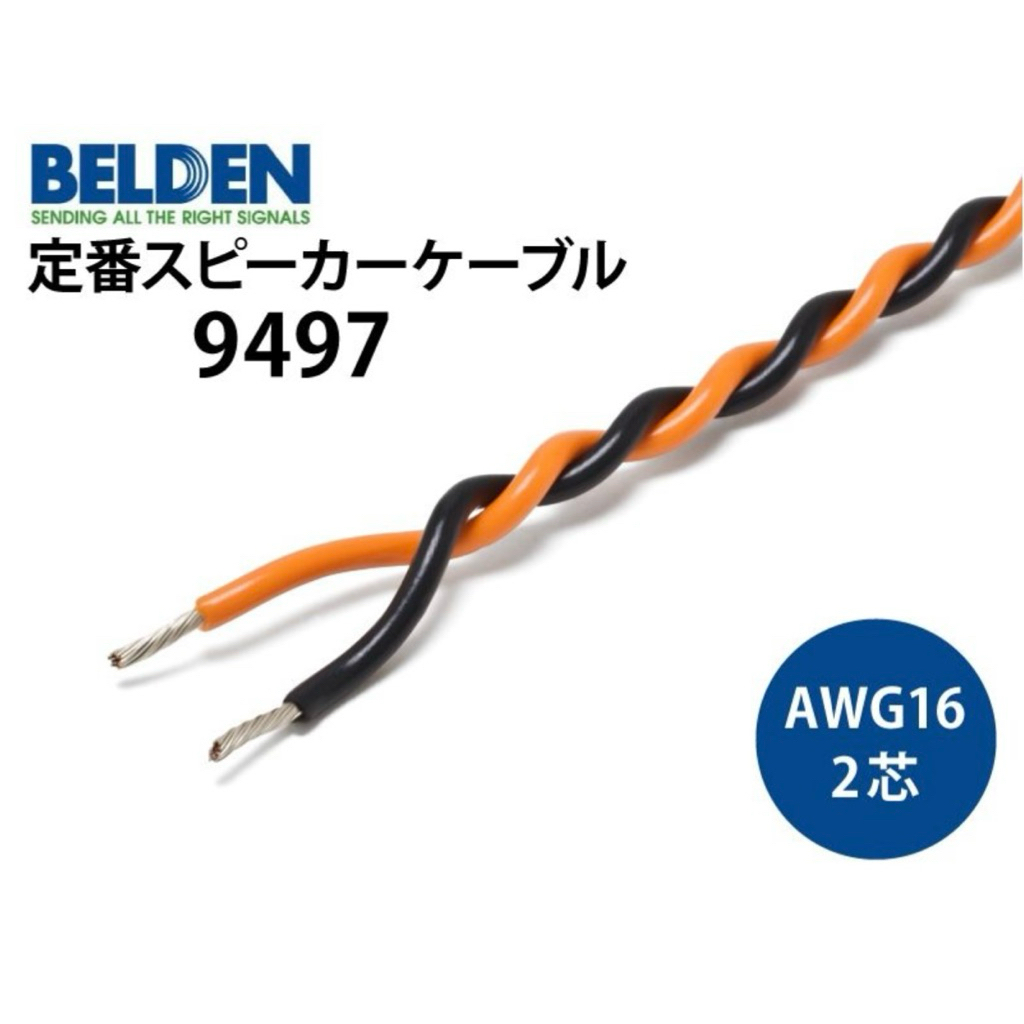 (สินค้าพร้อมส่ง) สายลำโพง Belden 9497 Speaker Cable ของแท้ 100%