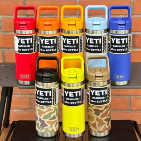 ขวดเก็บอุณหภูมิ Yeti Rambler 18OZ Bottle With Straw Cap ของแท้