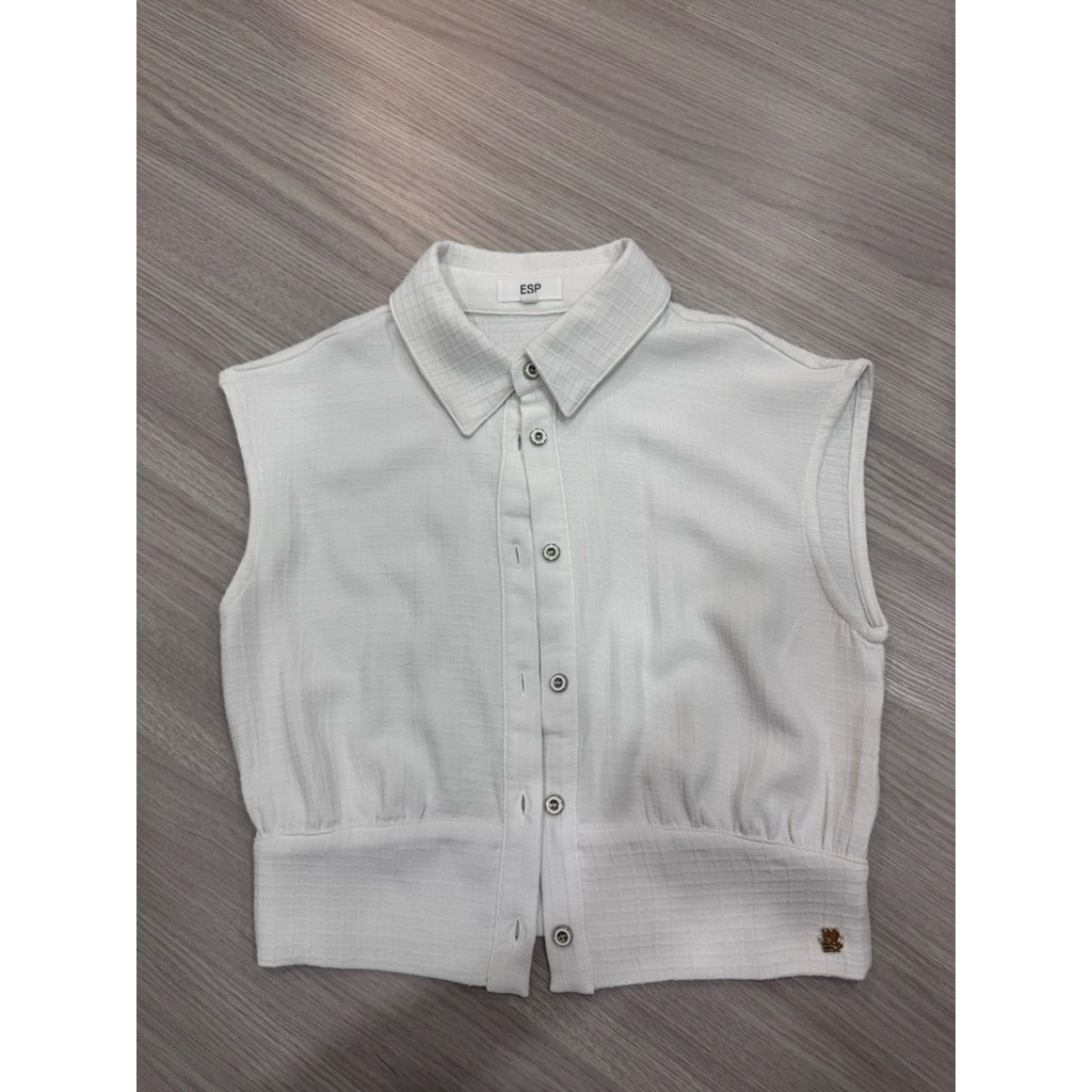 เสื้อคอปกสีขาว EPS Size S