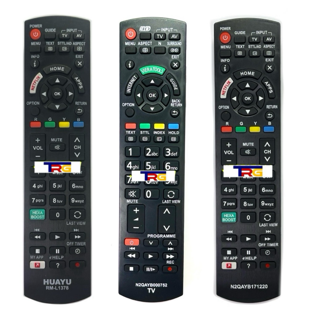 รีโมทTV  PANA/พานา SMART TV รหัสรีโมท N2QAYB000752 และรุ่นอื่นๆ