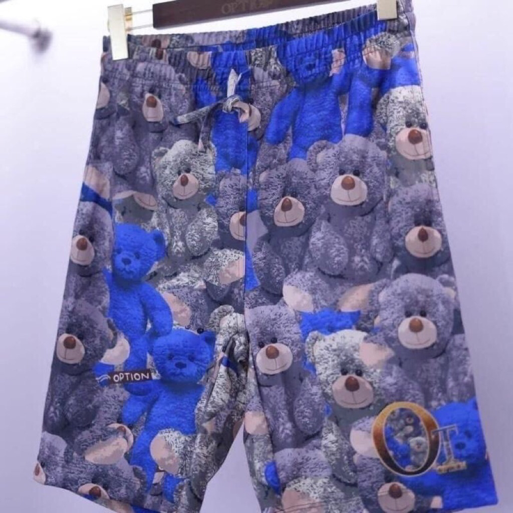 กางเกง OPTION วอร์มขาสั้น BEAR Man ผู้ชาย Clothing