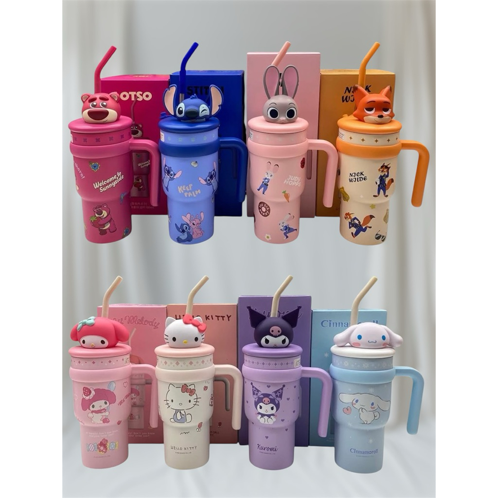 กระบอกน้ำ แก้วน้ำเก็บอุณหภูมิ ขนาด 700ml. Sus316 ลายน่ารักมากๆค่ะ