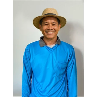 เสื้อคนงานแขนยาว คอปก มีกระเป๋า ( เซต 10 ตัว คละสี ) โทนเข้ม+โทนสว่าง