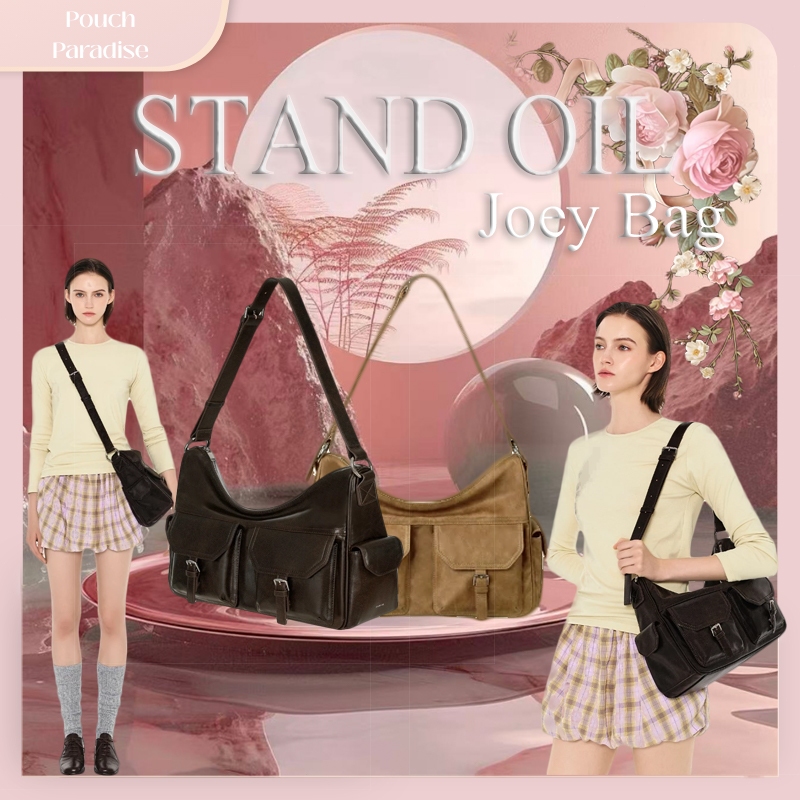STAND OIL joey bag mini ฮิตสุดๆ⚡️จาก korea สายปรับได้ มี 4 สี