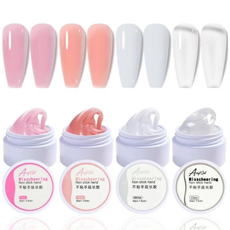 เจลปั้นเจลแบบปั้นได้ ไม่ติดมือ เจลดินน้ำมัน ต่อ/ปั้นง่ายมาก มี4สี(สีใส/สีขาว/สีชมพูสดใส/สีชมพูนู๊ด)
