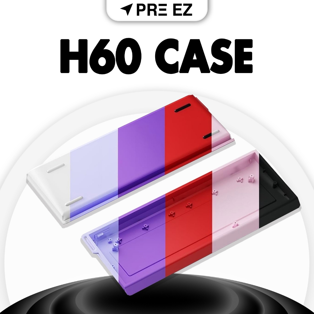 พร้อมส่ง ! H60 Aluminium Case  | เหมาะสำหรับ Wooting60 Venom60 GH60
