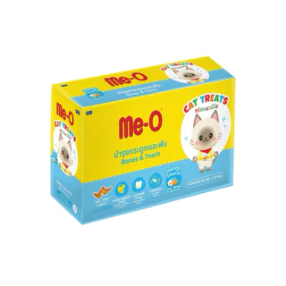 (ยกโหล 12 ซอง) ทรีตแมว มีโอ Me-O แบบเม็ด ทรีตกรุบกรอบ ขนาด 50 กรัม