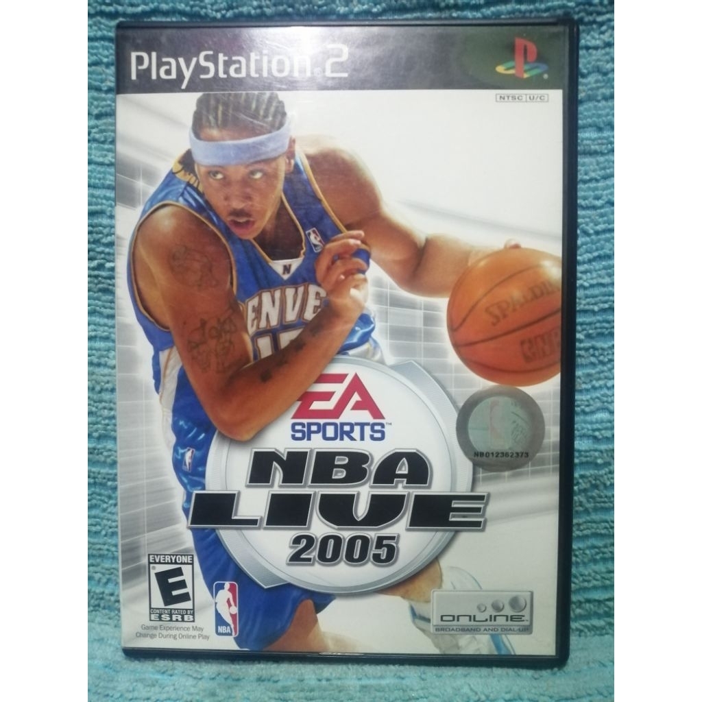 NBA Live 2005 แผ่นแท้โซน NTSC : U/C ภาษาอังกฤษ​ [PS2]​