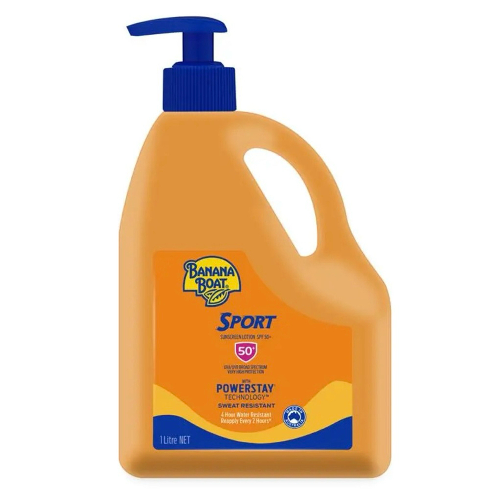 🧡Banana Boat SPF 50+ Sport 1 Litre