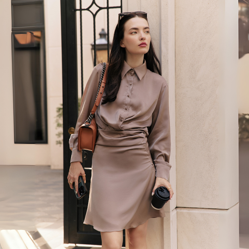 TheLoopBangkok | Zoey Dress เดรสเชิ๊ต เดรสใส่ทำงาน