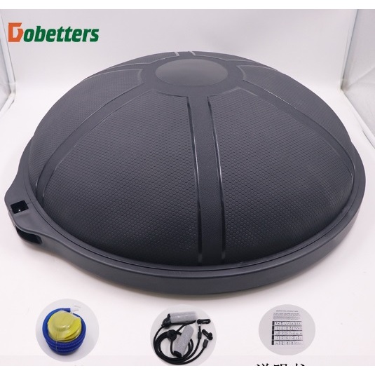 ลูกบอลครึ่งวงกลม โบซู่บอล Bosu Ball, Balance Ball พร้อมยางยืด 2เส้น