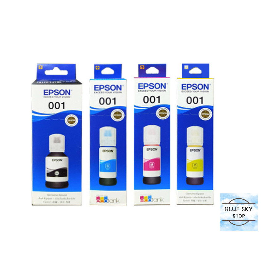 Epson 001 Ink Original For (L4150,L4160,L6160,L6170,L6190)