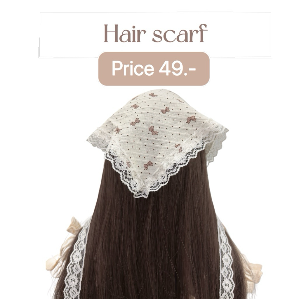 ผ้าโพกผมลายน่ารัก 49 บาท
