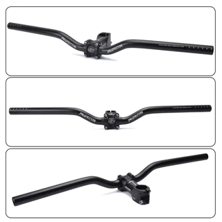 FMFXTR แฮนด์รถจักรยานเสือภูเขา/Fix gear อลูมิเนียม 6061 ขนาด 25.4*600mm แบบตรง/ยก