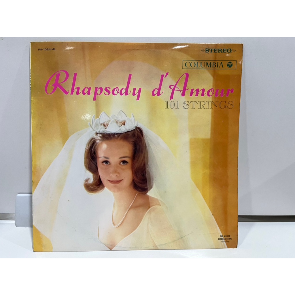 1LP Vinyl Records แผ่นเสียงไวนิล  101 STRINGS Rhapsody d'Amour PS-1094-ML   (J7B44)