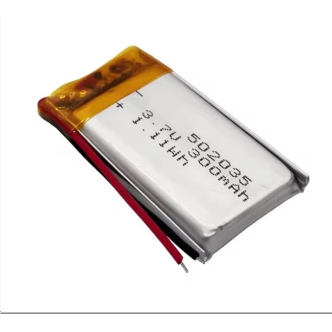 Battery Li-Polymer เบอร์ 502035 3.7v 300mAh (2003)