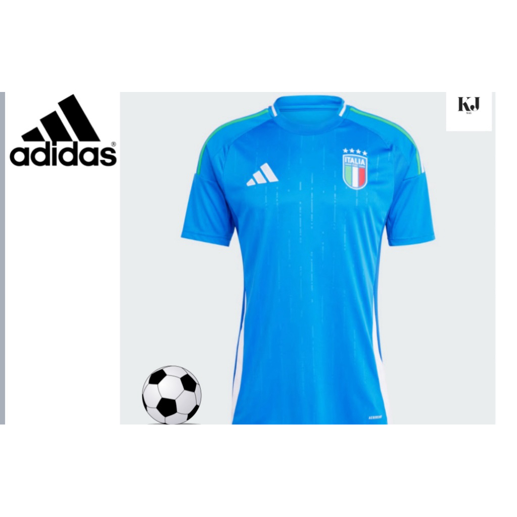 เสื้อฟุตบอล Adidas Italy 24 #IN0657 ⚽️👱🏻‍♂️👨🏻🧑🏻‍🦱☀️🌈