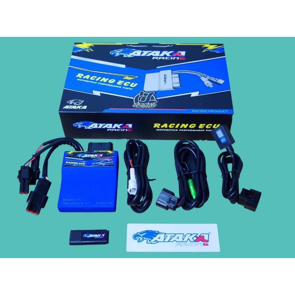 กล่องไฟ ATAKA S4 ใช้กับรถHONDA Wave125 Wave110i ทองแท้100% ส่งของเร็ว