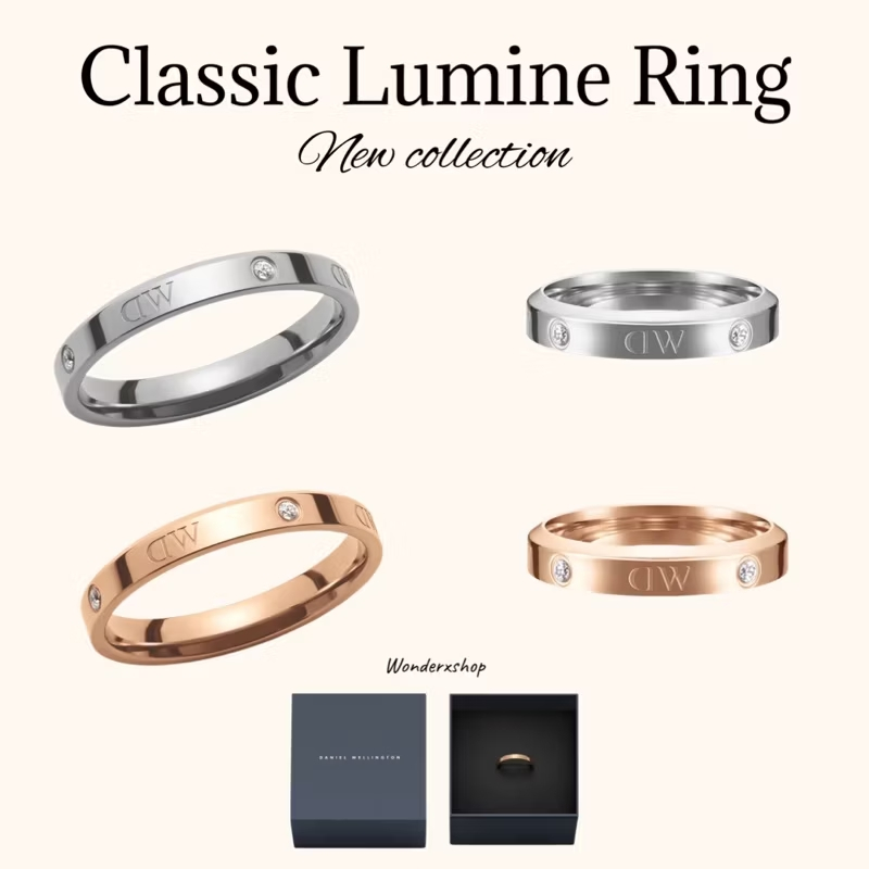 แหวนDW Classic Lumine Ring รุ่นใหม่ จากช้อปญี่ปุ่น💯