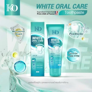 [ ตะกร้า บริษัท ] ยาสีฟัน ไวท์ โอรัล แคร์ White Oral Care Toothpaste Ko rich
