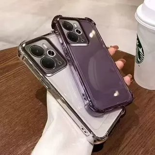 เคสกันกล้อง สำหรับ Oppo Realme 14 14X 14T / พร้อมเลนส์กล้อง เคสใสกันกระแทก