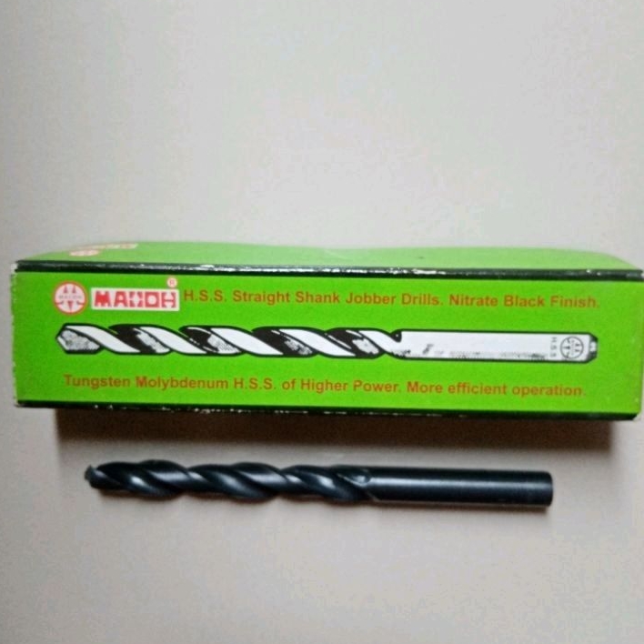 ดอกสว่านเจาะเหล็ก MACOH ขนาด3/8" 3หุน ราคาต่อดอก