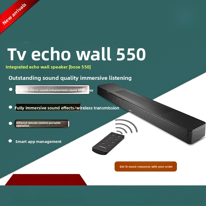 Bose 550 soundbar Dolby Atmos Home Entertainment Speaker Cinema Audio 500 subwoofer