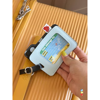 ID Card holder ที่ใส่บัตรและป้ายห้อยบัตรพนักงาน & Luggage name tag ป้ายชื่อติดกระเป๋าและป้ายชื่อห้อยกระเป๋าเดินทาง