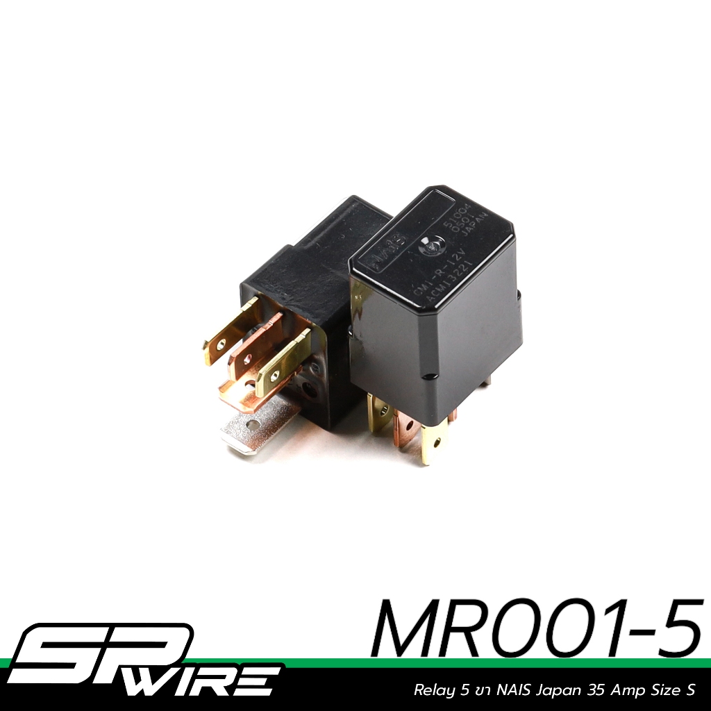 MR001-5 #Relay 5 ขา NAIS JP. 35 Amp 5 ขา-Spwire motorsportwiring