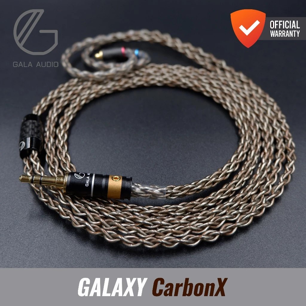 Gala audio Galaxy CarbonX สายอัพเกรดหูฟังไฮบริด Hybrid คุณภาพสูง