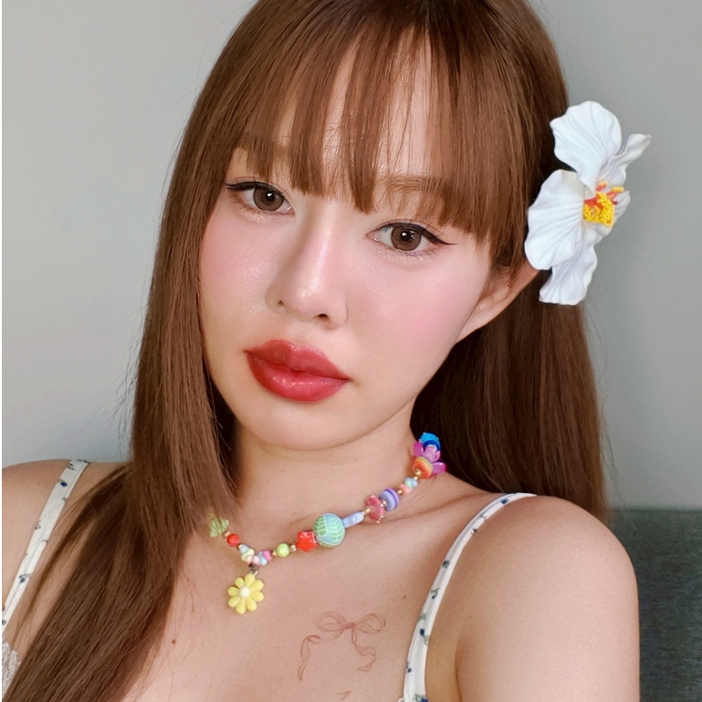 Kitty kawaii รุ่น Mini Julia Light Brown คอนแทคเลนส์ รายเดือน ค่าอมน้ำ55%